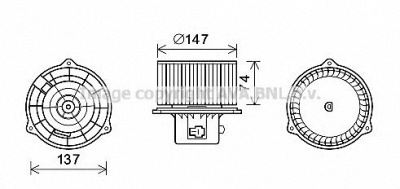 AVA QUALITY COOLING hy8426 -  Электродвигатель, вентиляция салона